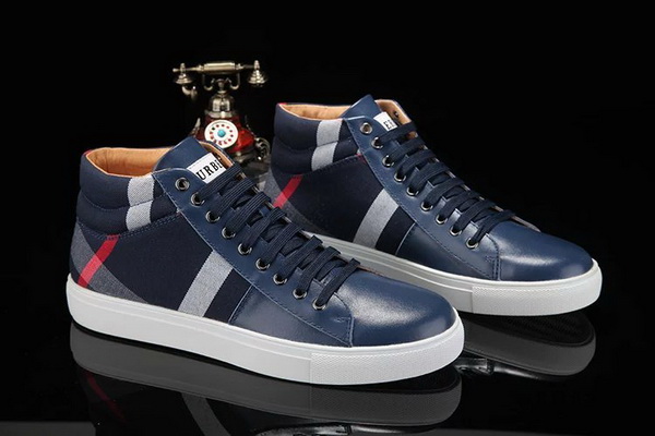 Burberry High-Top Fashion Men Shoes--016